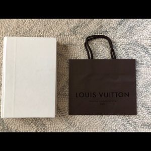 Authentic Louis Vuitton Small Size Gift Bag